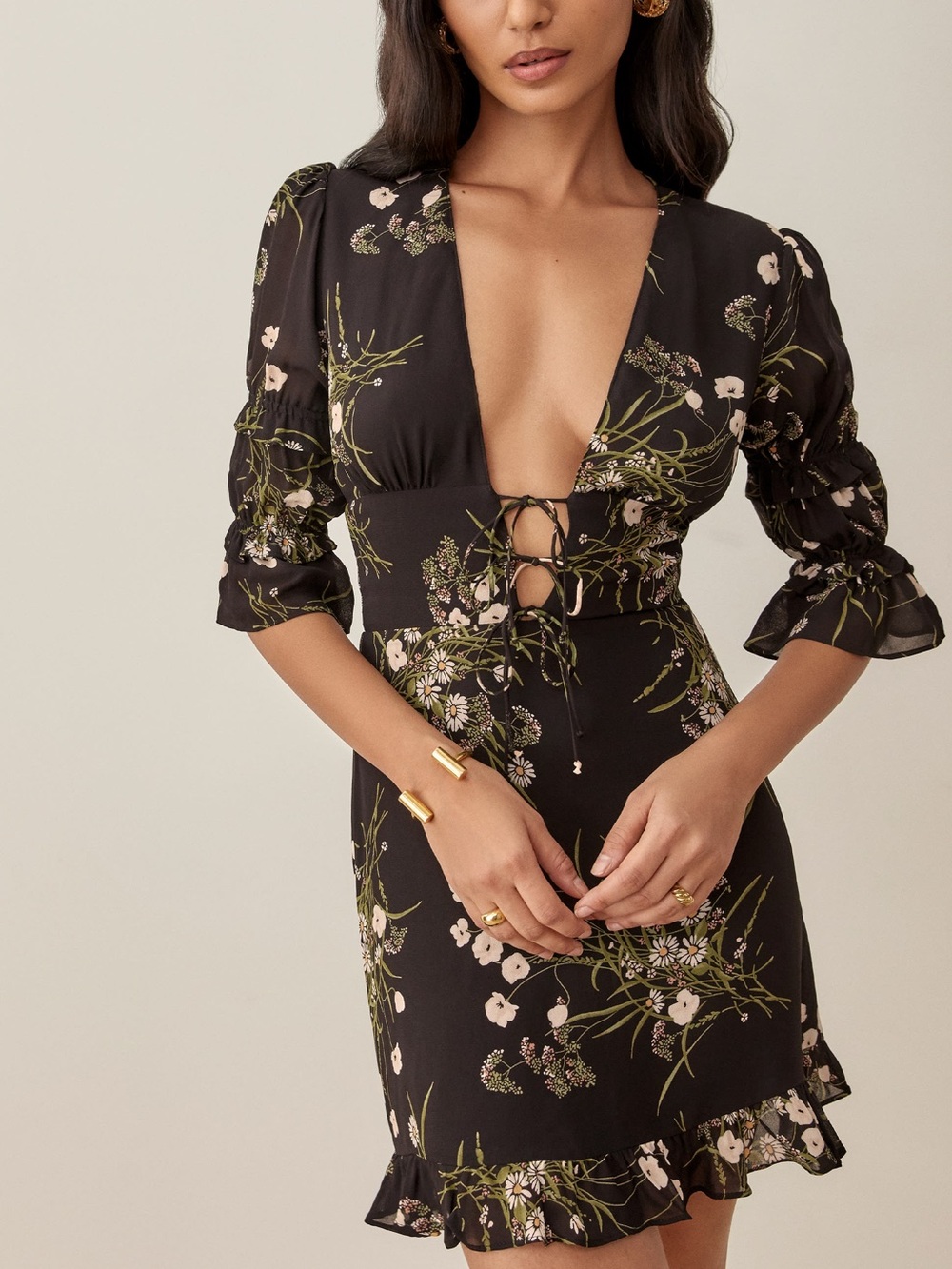 Reformation Lorelei Dress - Picture 1 of 9